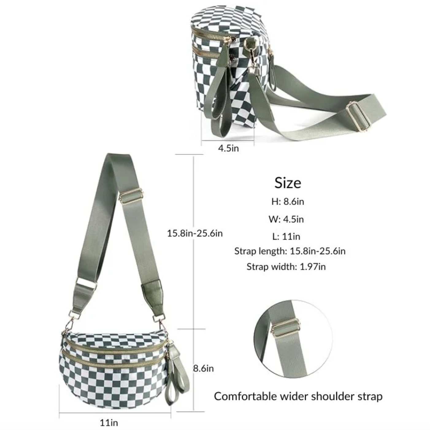 GoFree - The Roomiest Crossbody